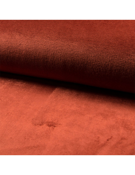 Knuffelzachte stof - Terracotta