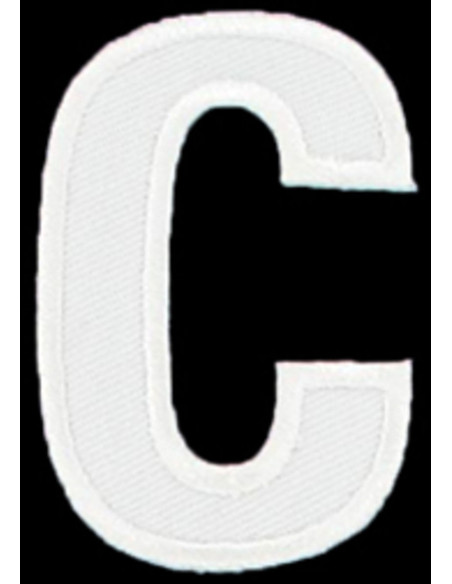 Strijkembleem letter C