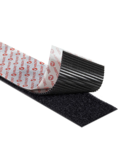VELCRO® Merk Zelfklevende Klittenband Tape Extreme Bevestiging 50mm x 2,5M zwart