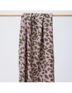 Viscose keperstof - Urban Leo lila