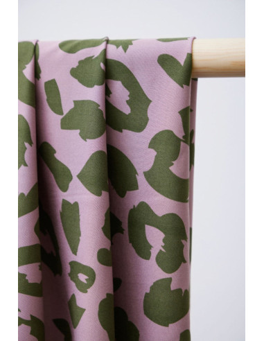 Viscose keperstof - Urban Leo lila