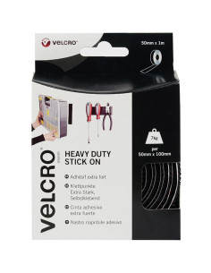 VELCRO® Merk Zelfklevende klittenband met extreme hechting 50mm x 1M zwart