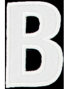 Strijkembleem letter B