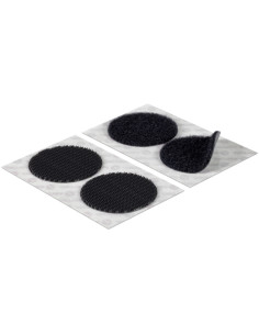 VELCRO® Merk Zelfklevende klittenbandrondjes extreme bevestiging 45mm x 6 Zwart 2