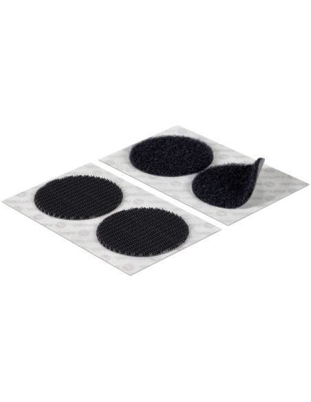 VELCRO® Merk Zelfklevende klittenbandrondjes extreme bevestiging 45mm x 6 Zwart