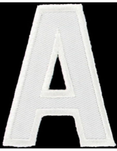 Strijkembleem letter A