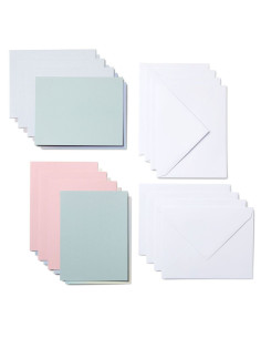 Set van 8 zelfklevende kaarten met enveloppen R20 Pastel Cricut 2