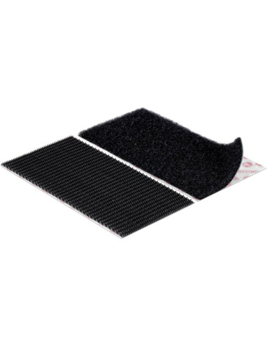 VELCRO® Merk Zelfklevende klittenbandstrips extreme bevestiging 50mm x 100mm x 2 Zwart