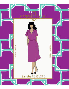 Pénélope jurkpatroon - Maison Fauve 2