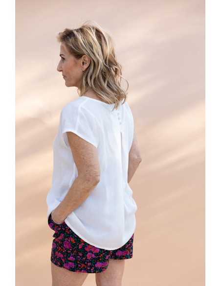 Top patroon Marisa - Maison Fauve