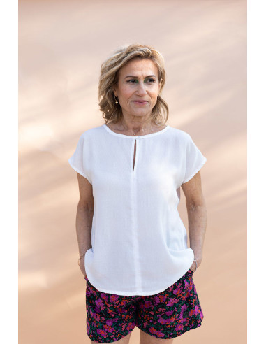 Top patroon Marisa - Maison Fauve