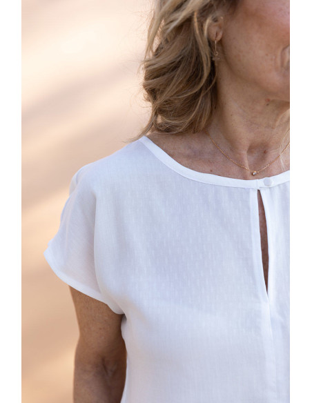 Top patroon Marisa - Maison Fauve