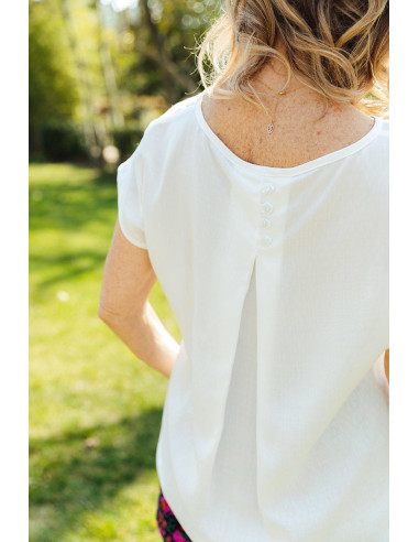 Top patroon Marisa - Maison Fauve