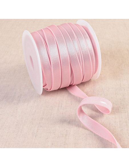 Satijnen antislip elastiek - Roze