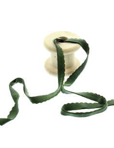 Elastische lingerie ruiter - Kaki