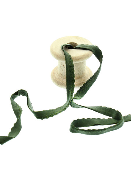 Elastische lingerie ruiter - Kaki
