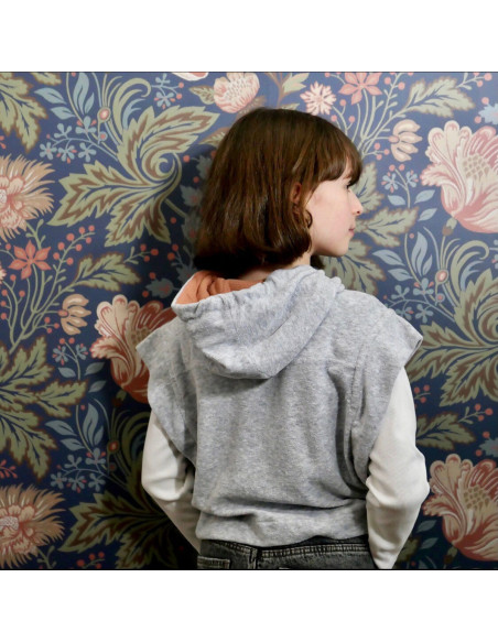 Vancouver kids kort sweatshirt patroon - Ikatee