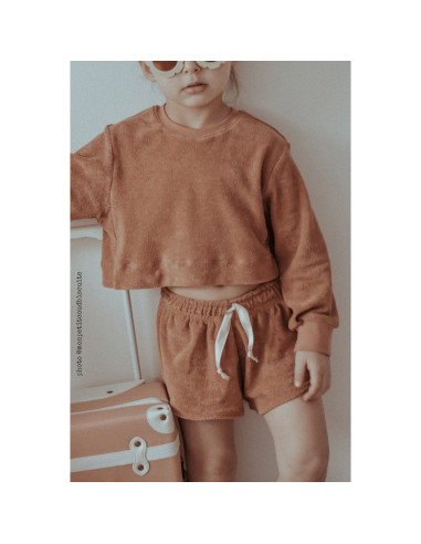 Vancouver kids kort sweatshirt patroon - Ikatee