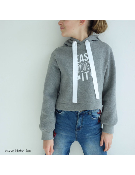 Vancouver kids kort sweatshirt patroon - Ikatee