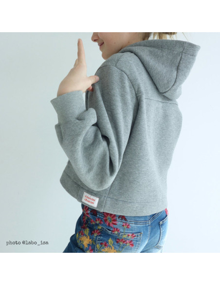 Vancouver kids kort sweatshirt patroon - Ikatee