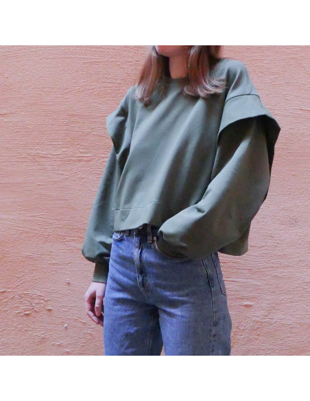 Vancouver kort sweatshirt patroon - Ikatee