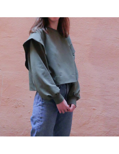 Vancouver kort sweatshirt patroon - Ikatee