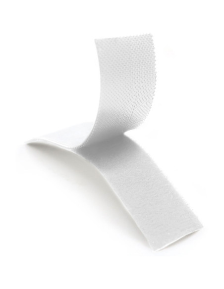 VELCRO® Merk Slank & Dun textiellijm 19mm x 60cm Wit