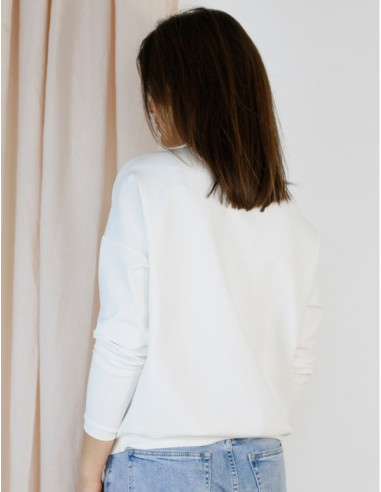 Sweatshirtpatroon, trui Horizon - Atelier Scämmit