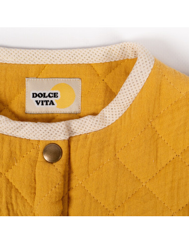 Set van 5 geweven labels - Dolce vita