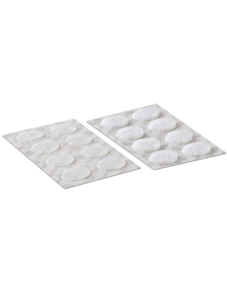 VELCRO® Merk Zelfklevende Klittenband Rondjes 16mm x 16 wit