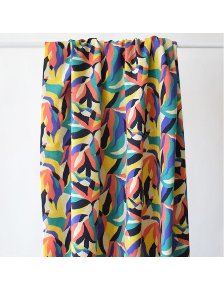 Viscose stof Tamaris iris - Uniek door Cousette
