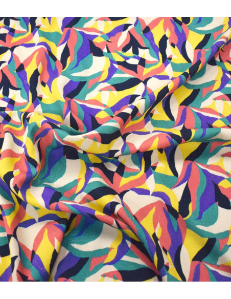 Viscose stof Tamaris iris - Uniek door Cousette