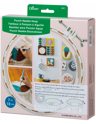 Trommel voor punch needle Clover