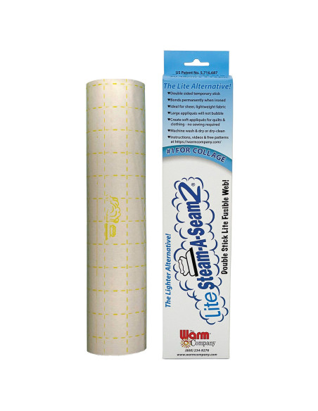 Lite Steam-A-Seam2 dubbelzijdige strijkbare tape - 30,5 cm x 274 cm