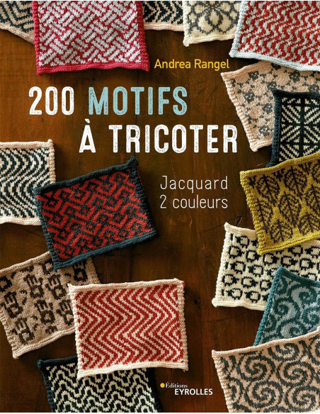 Boek 200 breipatronen - Jacquard 2 kleuren