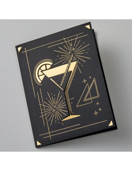 Set van 8 kaarten met enveloppen R20 Foil Forest Grove Cricut
