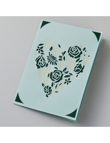 Set van 8 kaarten met enveloppen R20 Foil Forest Grove Cricut