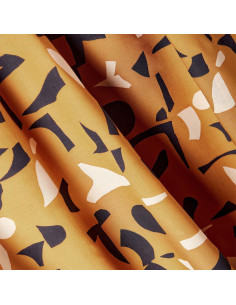 Viscose modal stof Shadow Ochre - Atelier Brunette