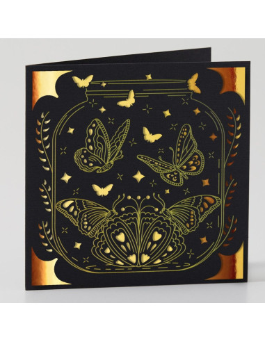 Set van 12 kaarten met enveloppen R40 speciale Foil Celebration Cricut