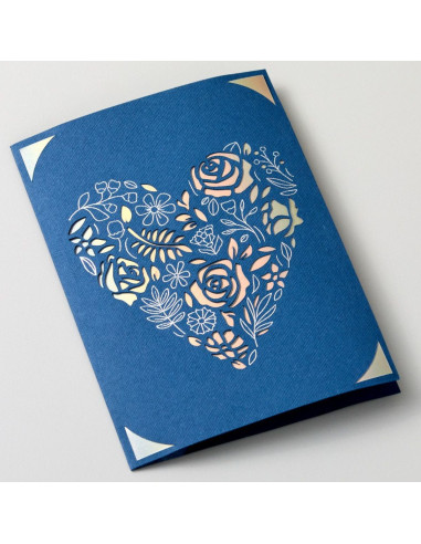 Set van 12 kaarten met enveloppen R40 speciale Foil Celebration Cricut