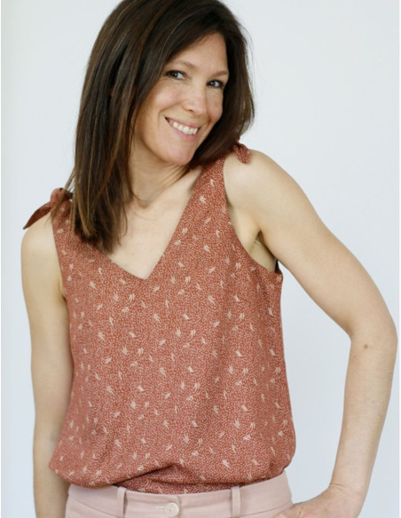 Talisman tanktop- of eenvoudig jurkpatroon - Atelier Scämmit