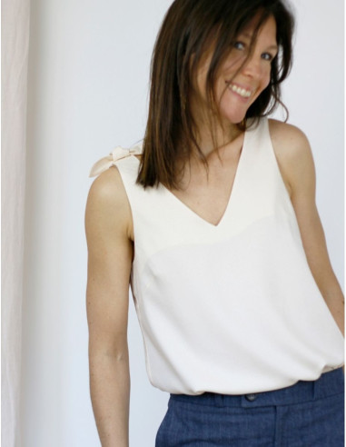 Talisman tanktop- of eenvoudig jurkpatroon - Atelier Scämmit