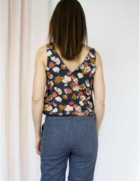 Talisman tanktop- of eenvoudig jurkpatroon - Atelier Scämmit