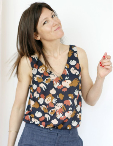 Talisman tanktop- of eenvoudig jurkpatroon - Atelier Scämmit