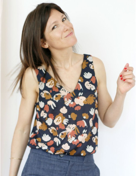 Talisman tanktop- of eenvoudig jurkpatroon - Atelier Scämmit