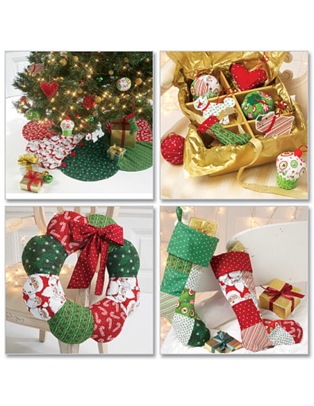 Kerstdecoratie patroon