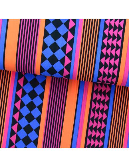 Lycra badpakstof - Geometrie