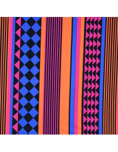 Lycra badpakstof - Geometrie 2