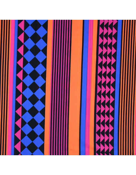 Lycra badpakstof - Geometrie