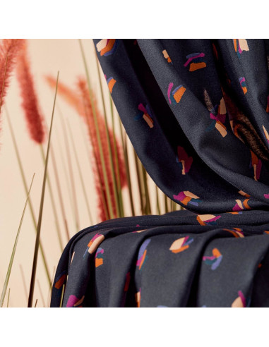 Viscose stof Beryl Night - Atelier Brunette